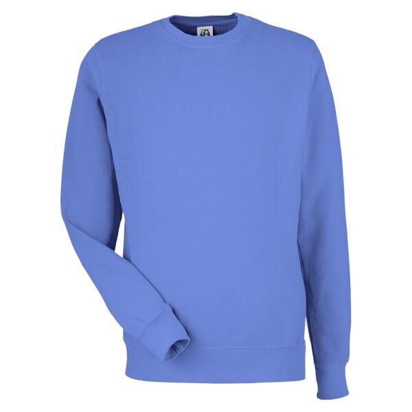 Unisex Pigment-Dyed Fleece Crewneck Sweatshirt Thumbnail