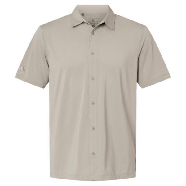 Men's Full Button Down Short Sleeve Shirt Thumbnail