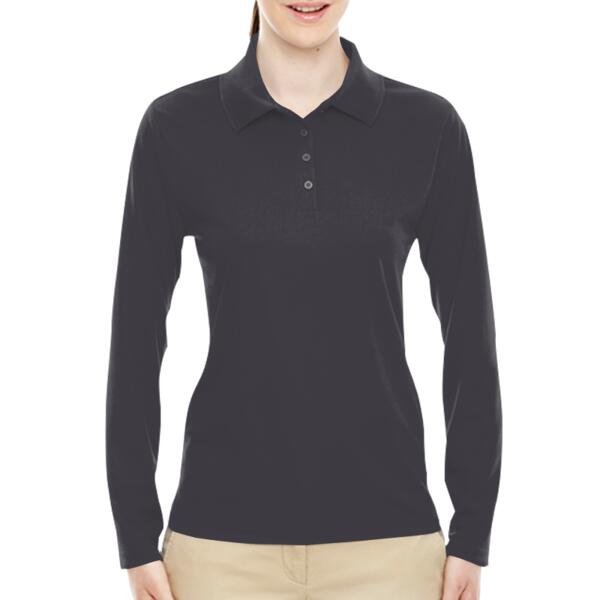 Women's Pinnacle Performance Long Sleeve Piqué Polo Thumbnail