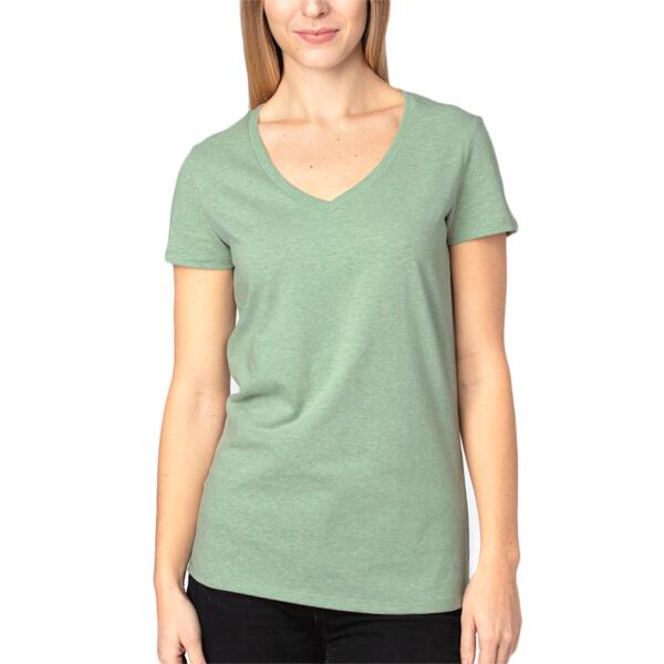 Women's Ultimate CVC V-Neck T-Shirt Thumbnail
