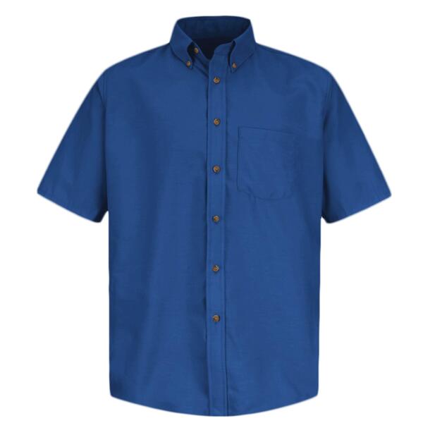 Men's Poplin Short Sleeve Dress Shirt Thumbnail