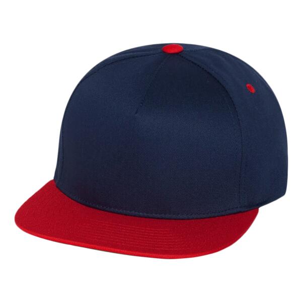 Five-Panel Cotton Twill Snapback Cap Thumbnail