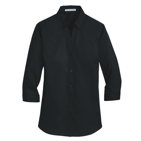 Women's 3/4 Sleeve SuperPro Twill Shirt Thumbnail