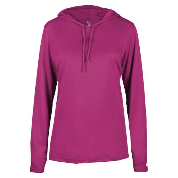 Women's B-Core Long Sleeve Hooded T-Shirt Thumbnail