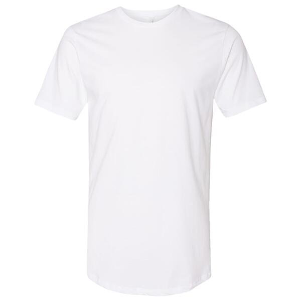 Men's Cotton Long Body T-Shirt Thumbnail