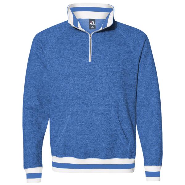 Men's Peppered Fleece Quarter-Zip Sweatshirt Thumbnail