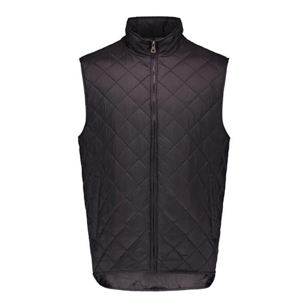 Men's Vintage Diamond Quilted Vest Thumbnail