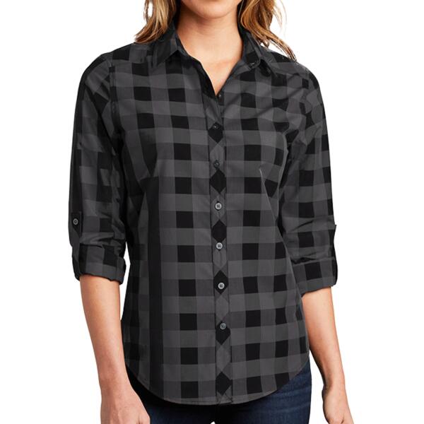 Women's Everyday Plaid Shirt Thumbnail