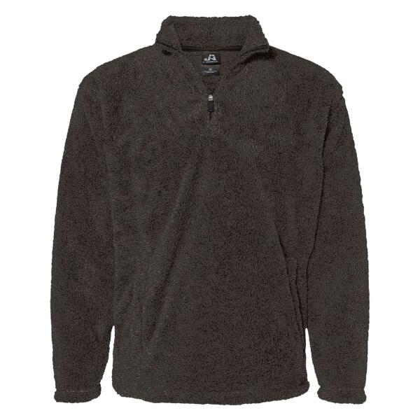 Unisex Boundary Shag Frosty Sherpa Quarter-Zip Pullover Thumbnail