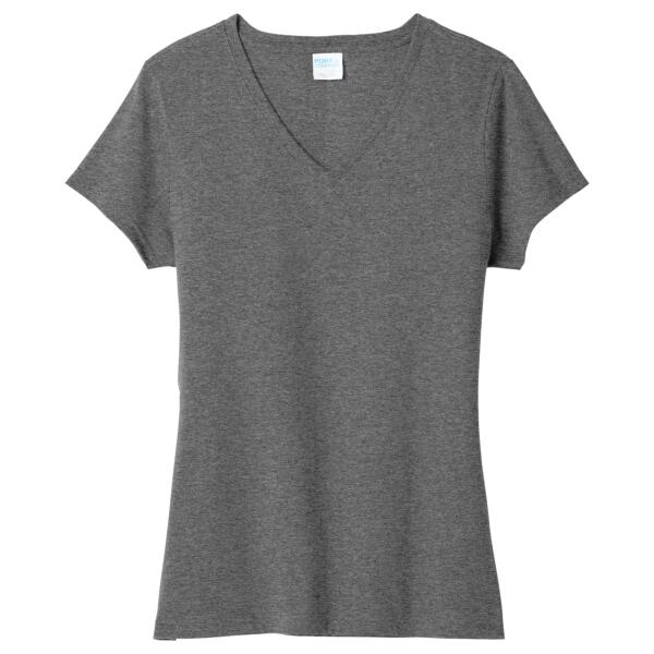 Women's Tri Blend V Neck Tee Thumbnail