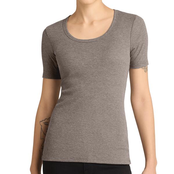 Women's V.I.T. Rib Scoop Neck Tee Thumbnail