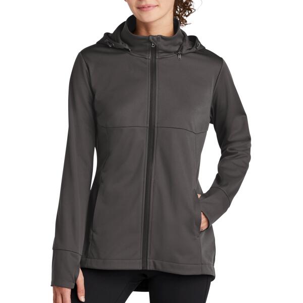 Women's Hooded Soft Shell Jacket Thumbnail
